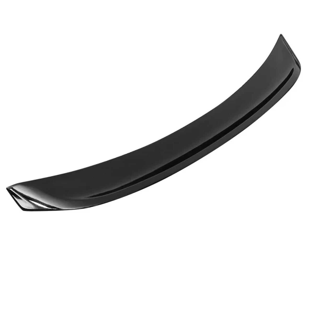 Honda Civic 2022-2024 Rear Trunk Lip Spoiler Wing + Front Splitter Kit Black