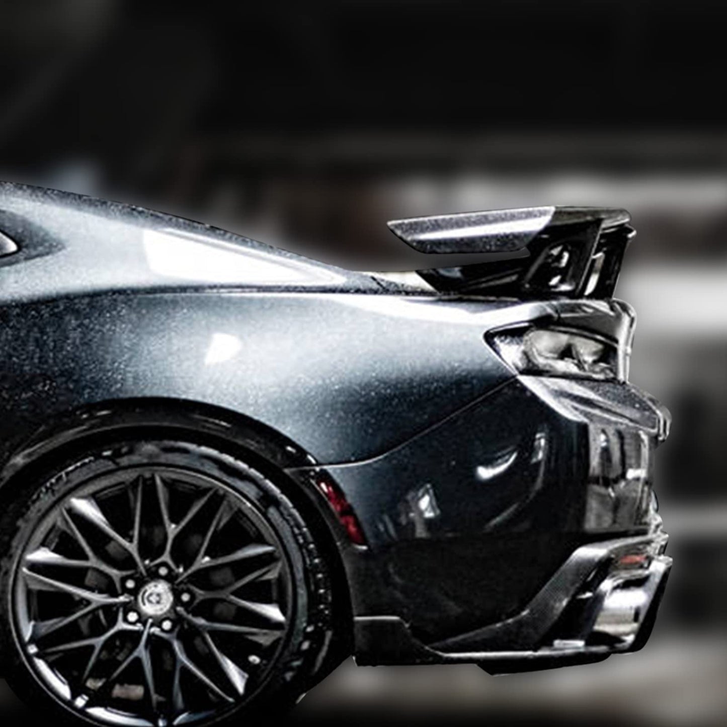 Rear Trunk Spoiler Lip, High Strength Gloss Black GT Style Anti Fade Trunk Spoiler Wing Replacement for Camaro ZL1 1LE 16‑21 for Car Adaptations - ONECARWORLD