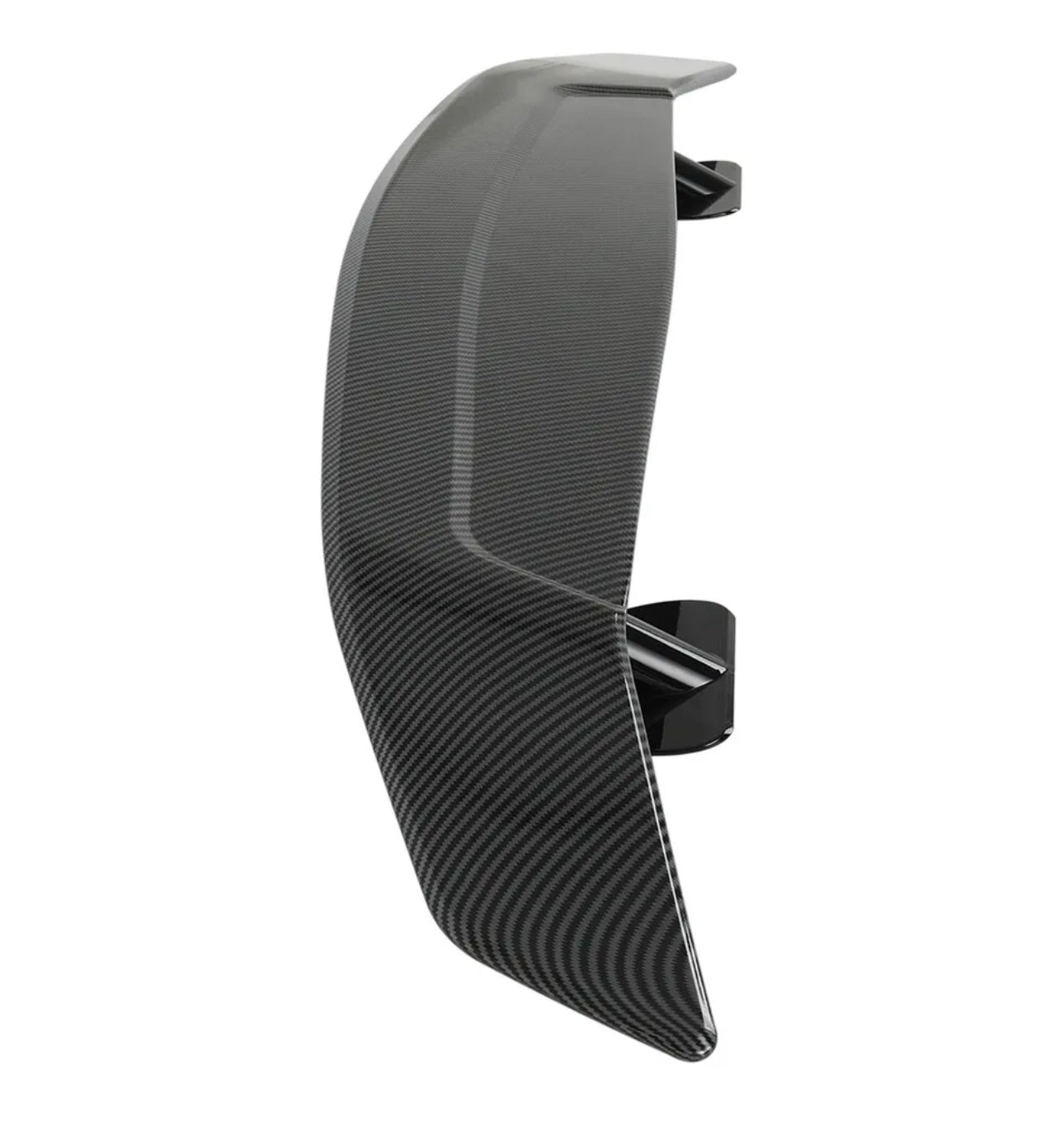 UNIVERSAL CARBON STYLE REAR TRUNK SPOILER WING FOR ALL SEDAN CARS WITH FLAT SURFACE TRUNK. - ONECARWORLD