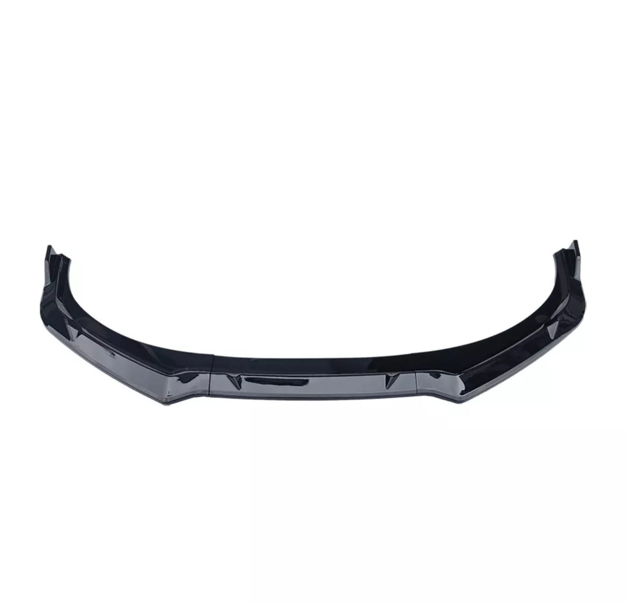 Hyundai Elantra Front Bumper Lip, 2023-2024 Elantra Body Kit, Black ABS Spoiler, 3PCS Front Lip Spoiler, Aerodynamic Car Accessories, Elantra Upgrade, Sporty Car Modifications.