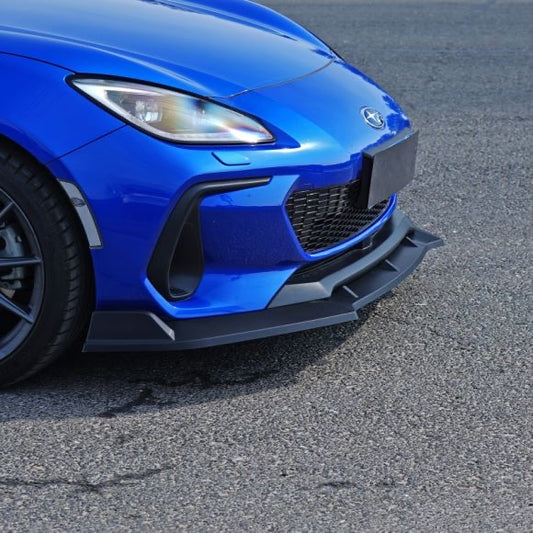 Subaru BRZ 2022-2024 Glossy Black ABS Front Bumper Spoiler Splitter Lip Kit - ONECARWORLD