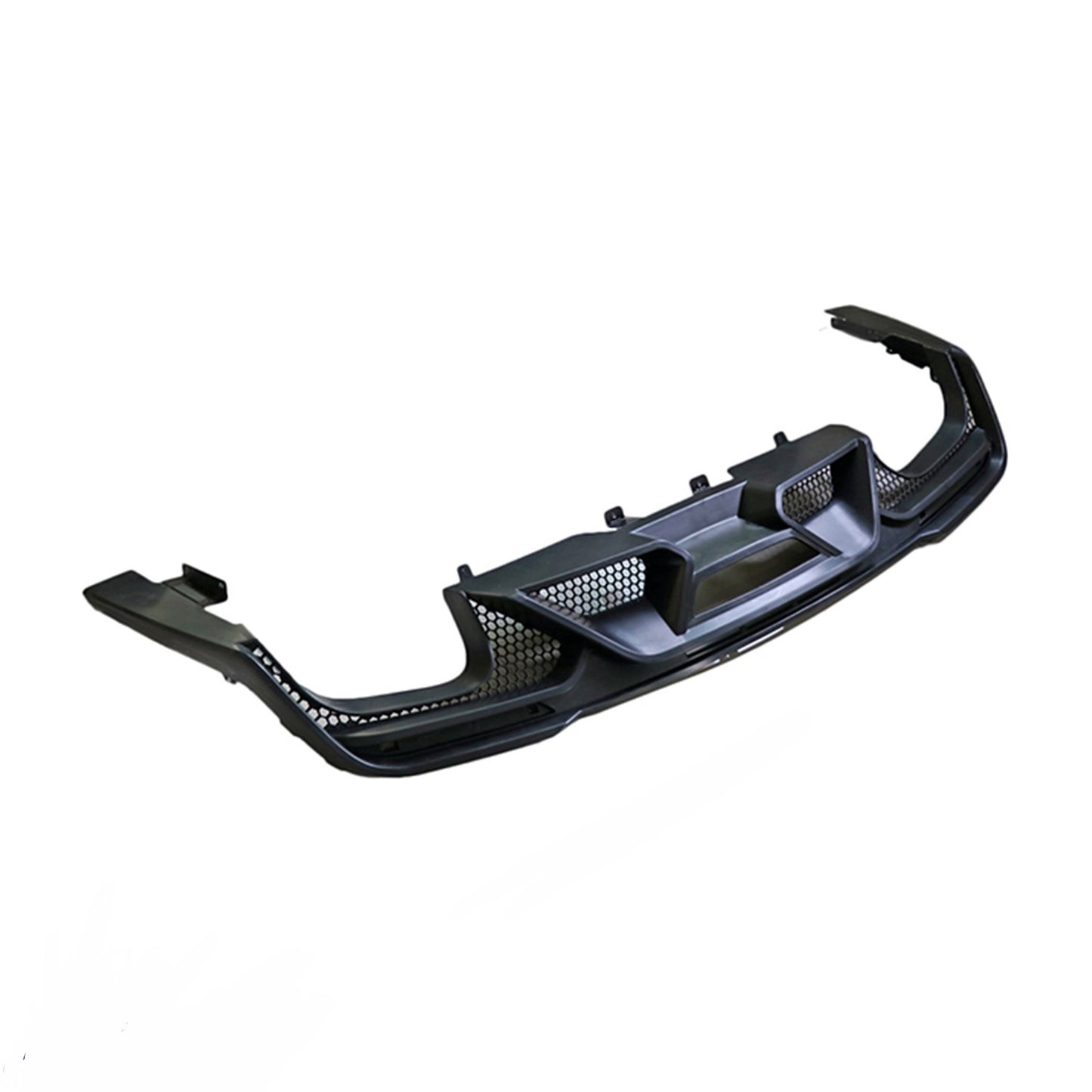 Rear Diffuser GT500 Style Ford Mustang 2018-2023 Matte Black - ONECARWORLD