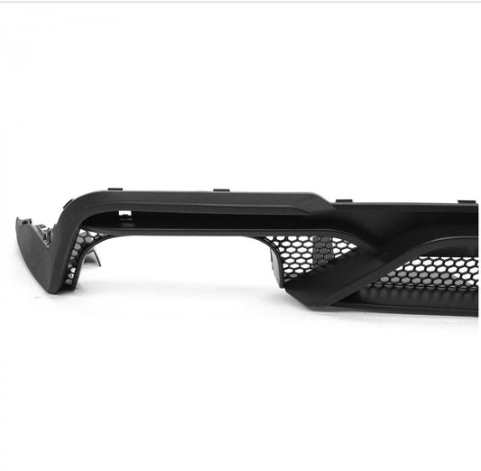 Rear Diffuser GT500 Style Ford Mustang 2018-2023 Matte Black - ONECARWORLD