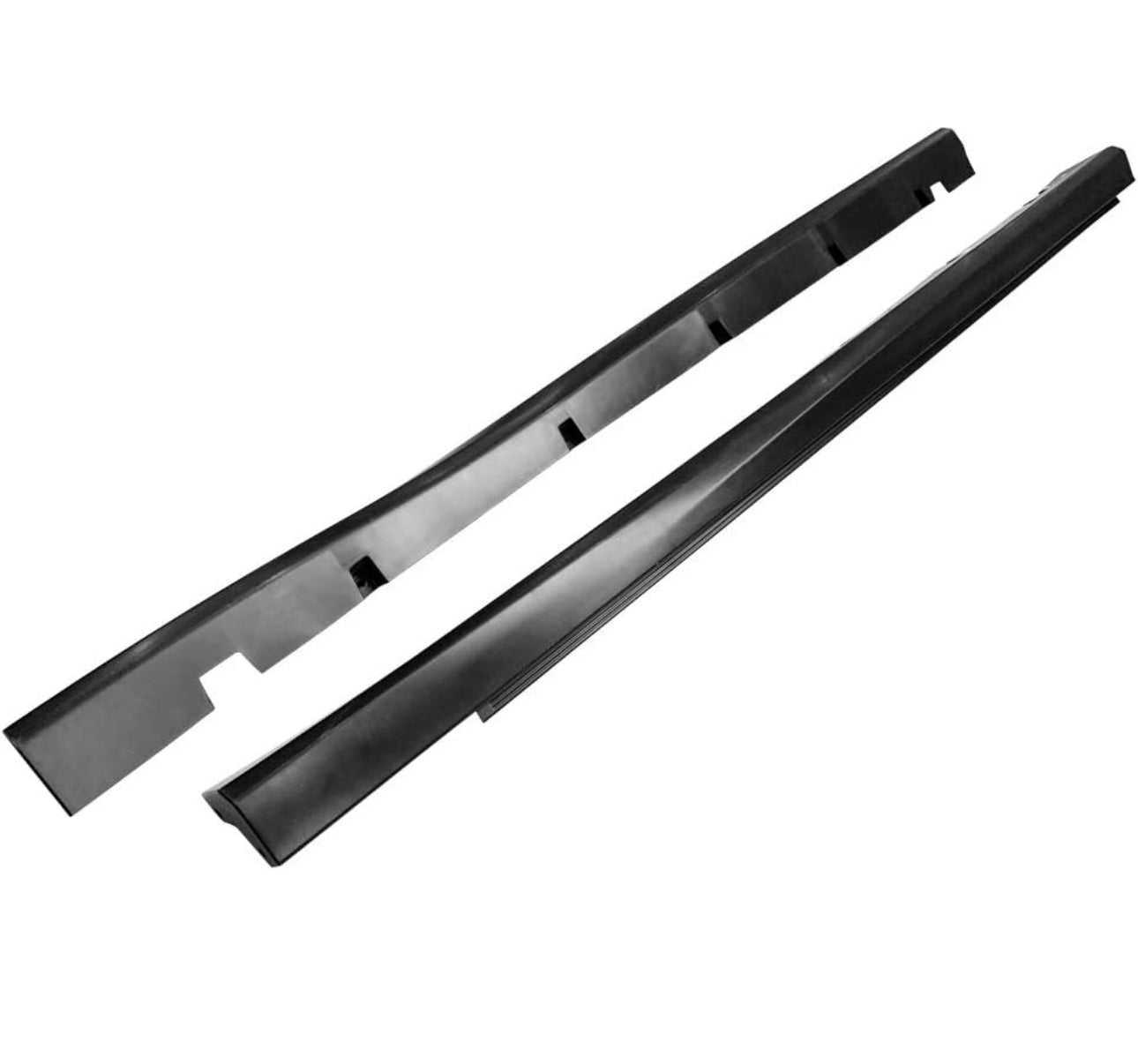 Dodge Charger Side Skirts Compatible SRT Style Glossy Black Extension Rocker Panel 2014-2023 - ONECARWORLD