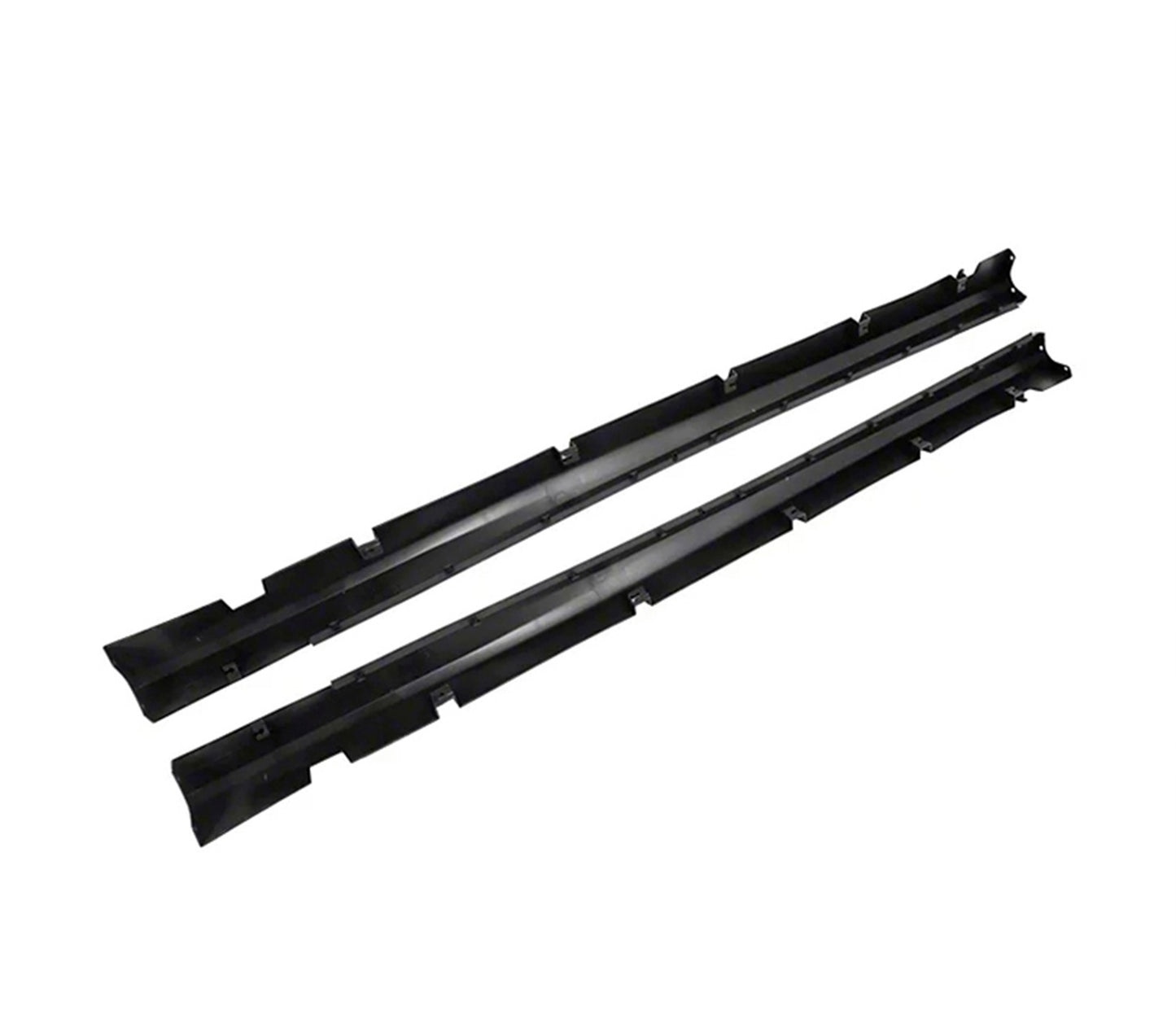 Dodge Charger Side Skirts Compatible SRT Style Glossy Black Extension Rocker Panel 2014-2023 - ONECARWORLD