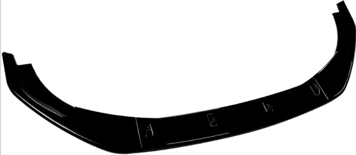 Volkswagen Golf MK6 R 2008–2012 Front Lip Splitter One Piece Gloss Black Lower Bumper Lip Spoiler Onecarworld