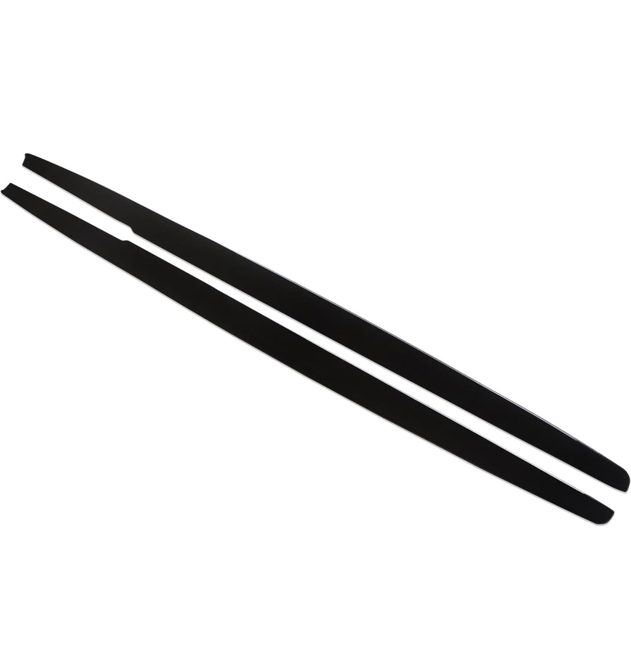 BMW 3-Series F30 F31 2012-2018 Side Skirts For M-Sport Bumper, ABS Painted Gloss Black Side Rocker Panel Extension Lip - ONECARWORLD