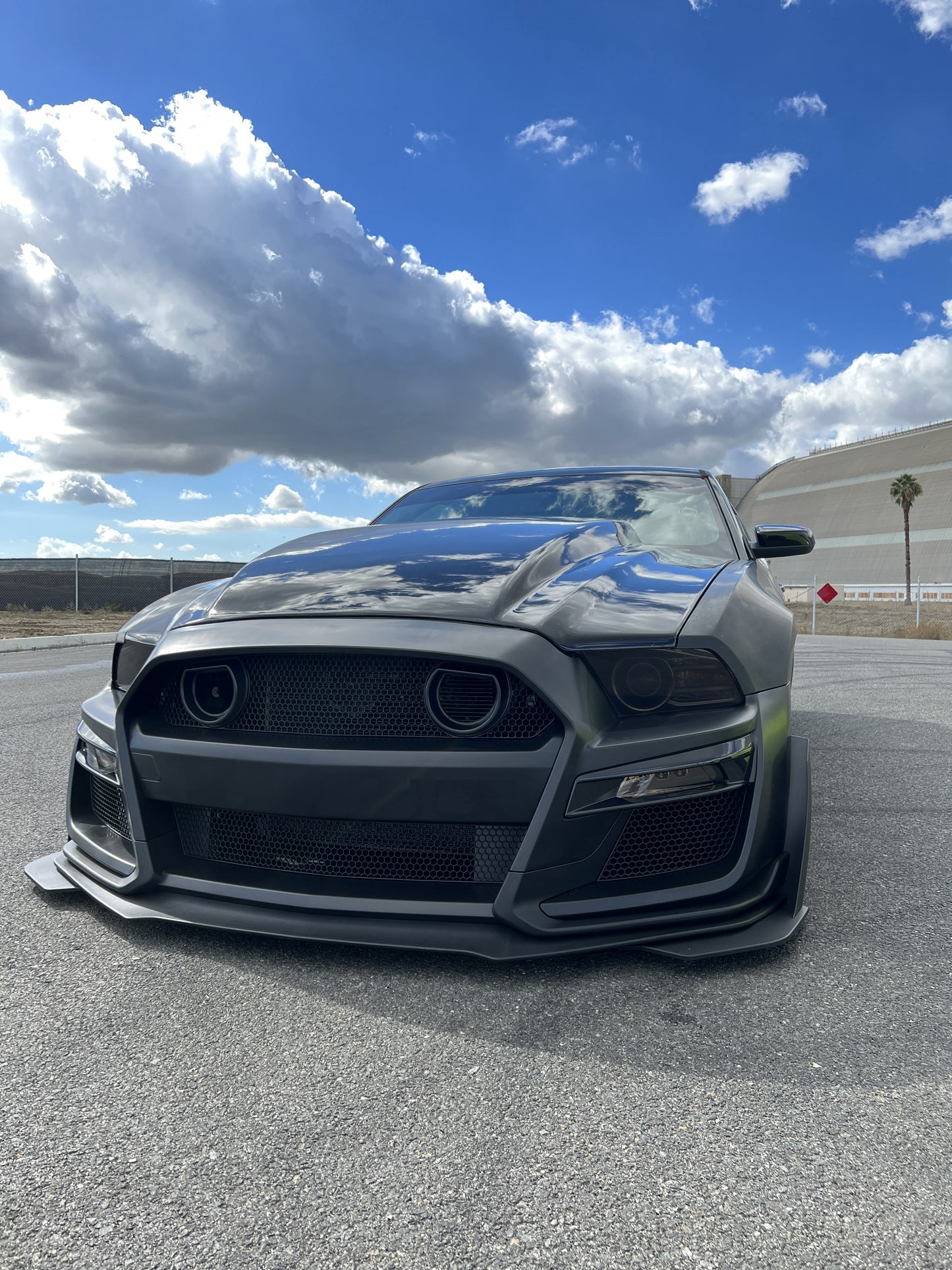 MP Concepts Front Bumper Mustang GT500 Style 2010-2012 and 2013-2014 Unpainted Onecarworld