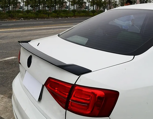 Volkswagen PMS Spoiler for Jetta MK6 2012- 2018 Glossy Black. - ONECARWORLD