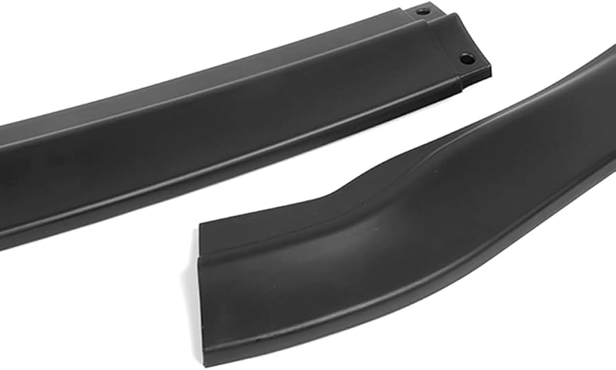 Lexus ES Series ES350 & ES300h 2016–2018 Base Model Front Splitter Spoiler Glossy Black Onecarworld