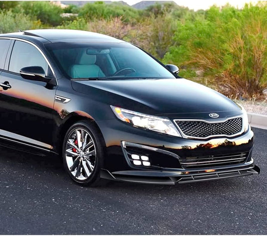 Kia Optima K5 Front Splitter Glossy Black Front Bumper Lip for 2011–2013 Onecarworld