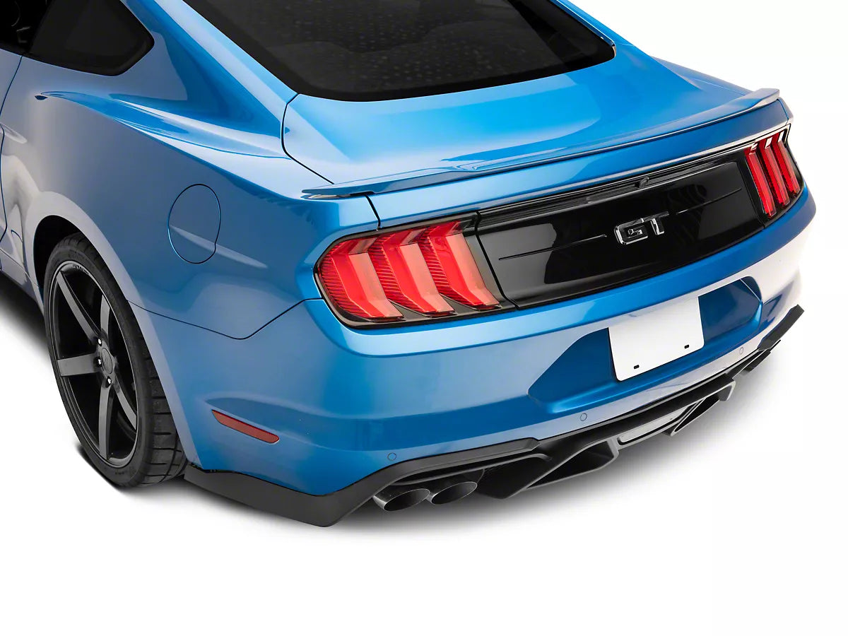 Rear Diffuser GT500 Style Ford Mustang 2018-2023 Matte Black - ONECARWORLD