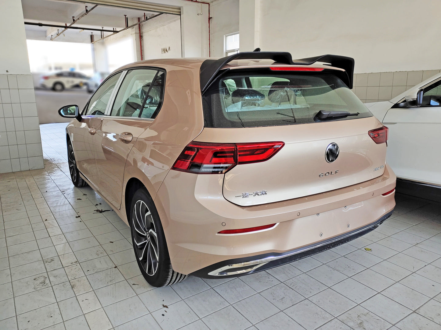 Rear Trunk Boot Spoiler Tail Wing For VW Golf 8 MK8 GTI GTD R 2020-2023