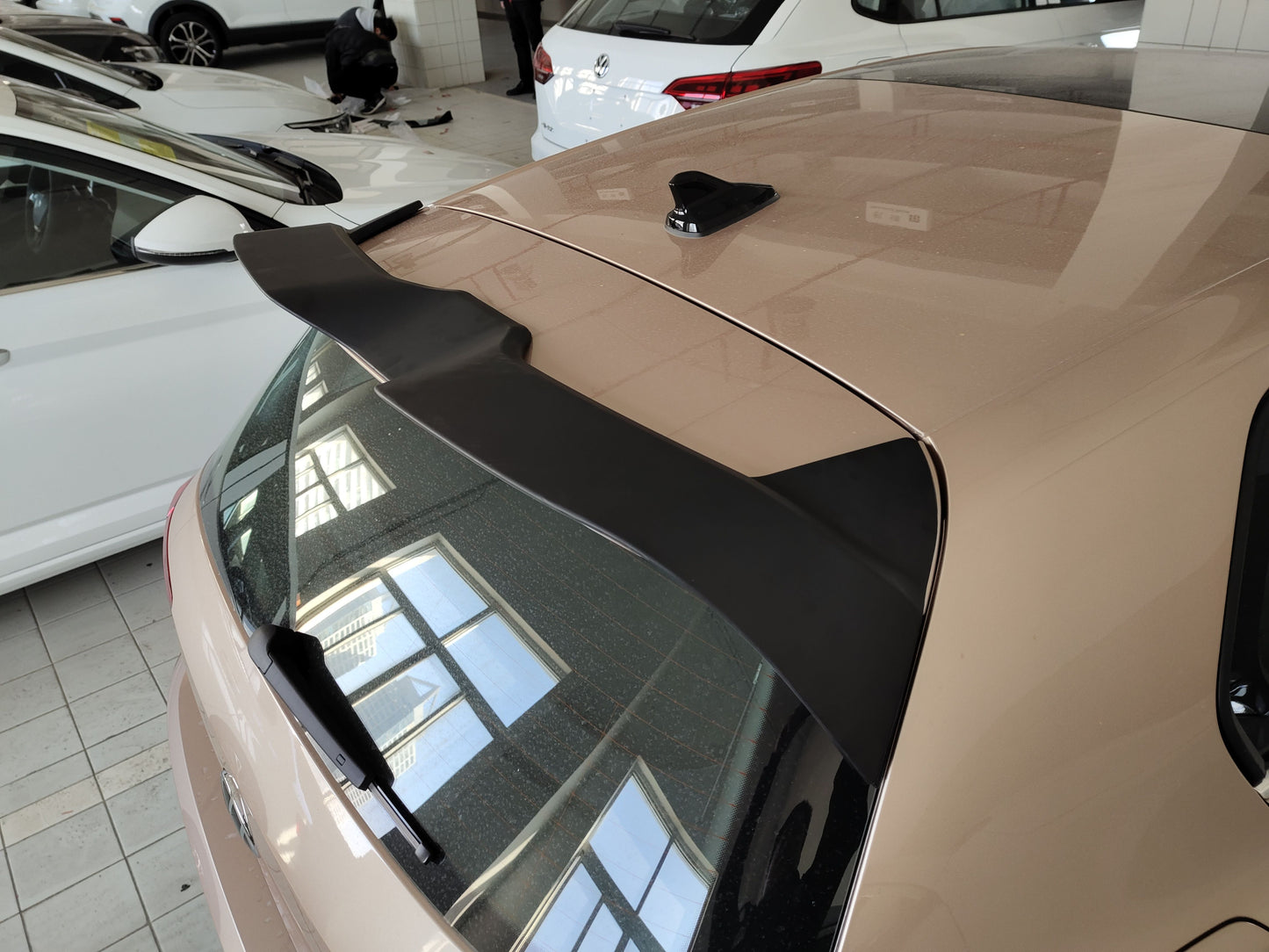 Rear Trunk Boot Spoiler Tail Wing For VW Golf 8 MK8 GTI GTD R 2020-2023