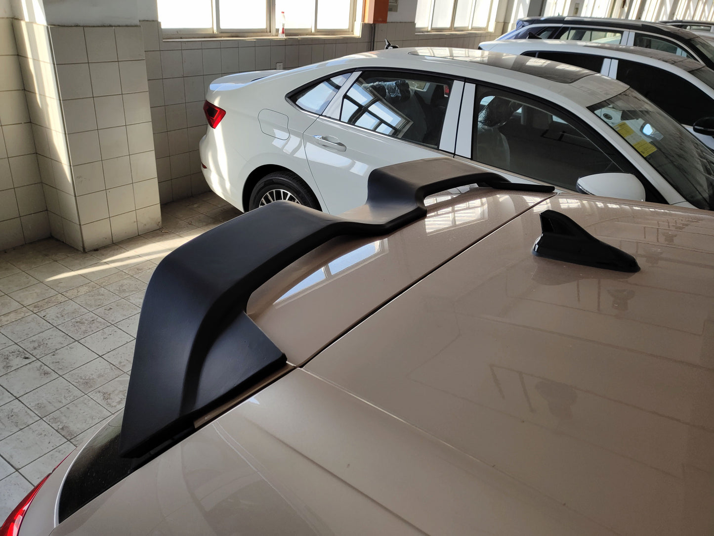 Rear Trunk Boot Spoiler Tail Wing For VW Golf 8 MK8 GTI GTD R 2020-2023