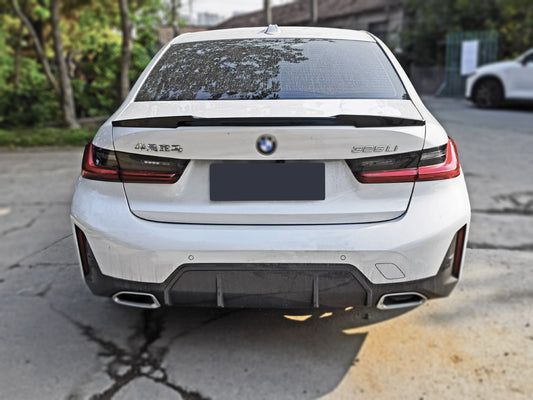 BMW 3 Series G20 G20 LCI Rear Trunk Spoiler FD Style Glossy Black 2019–2025 Onecarworld