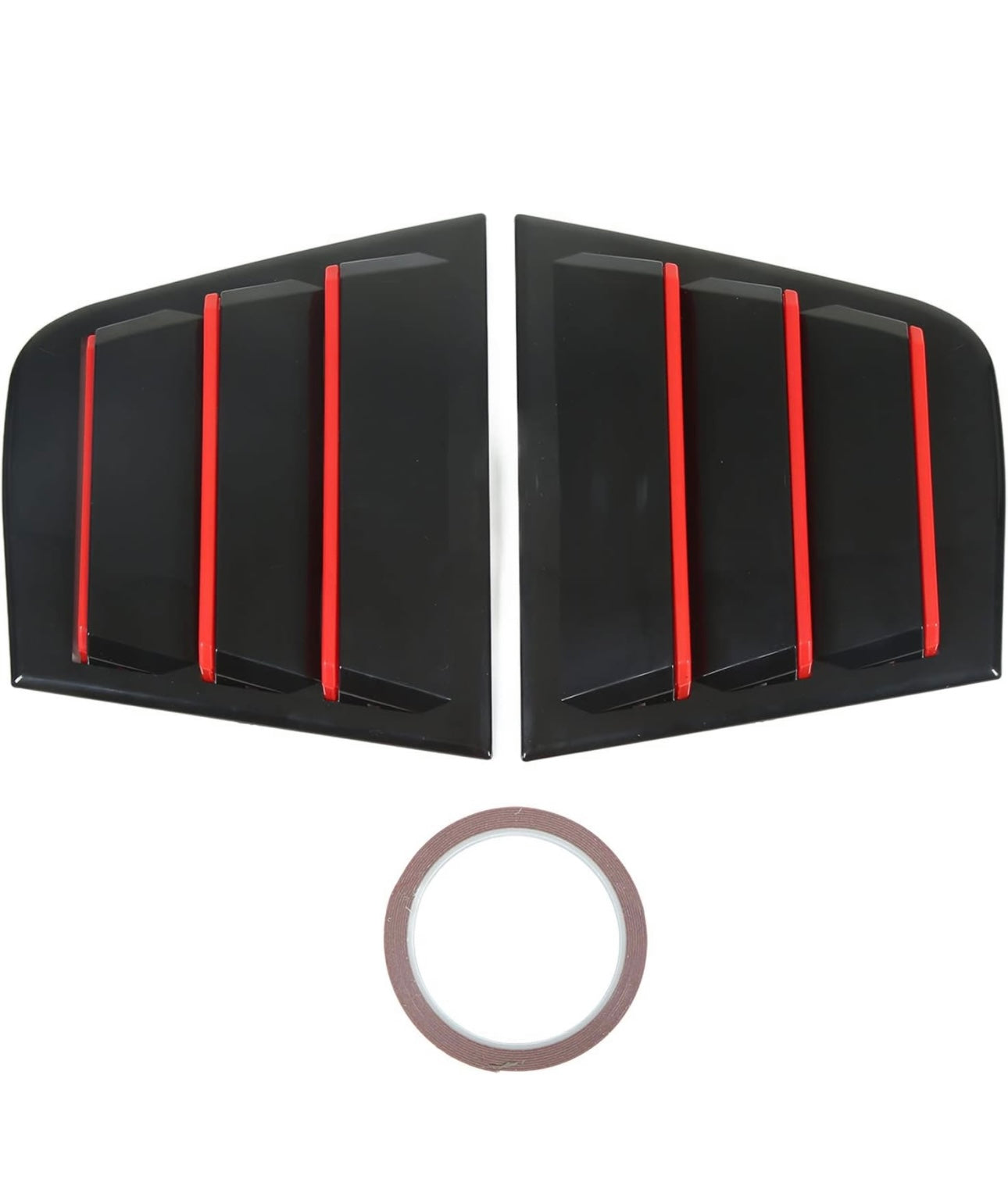 Dodge Charger 2011-2022 (Glossy Black) Side Window Louver - ONECARWORLD