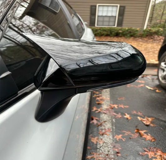 Camry Batman Mirror cover glossy black for 2013-2017 - ONECARWORLD