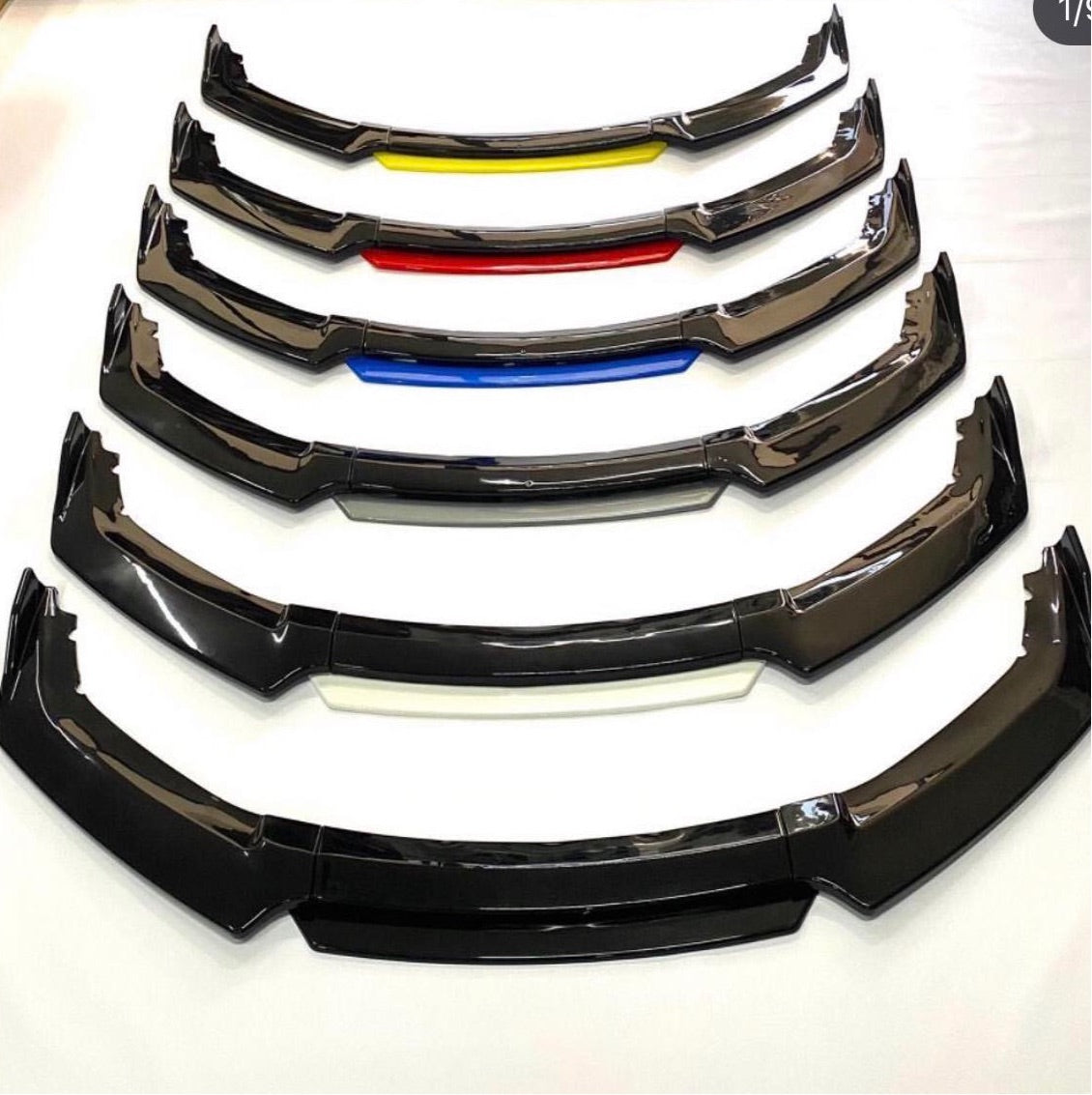 KIA SOUL FRONT LIP SPLITTER SPOILER BUMPER GUARD PROTECTOR - ONECARWORLD