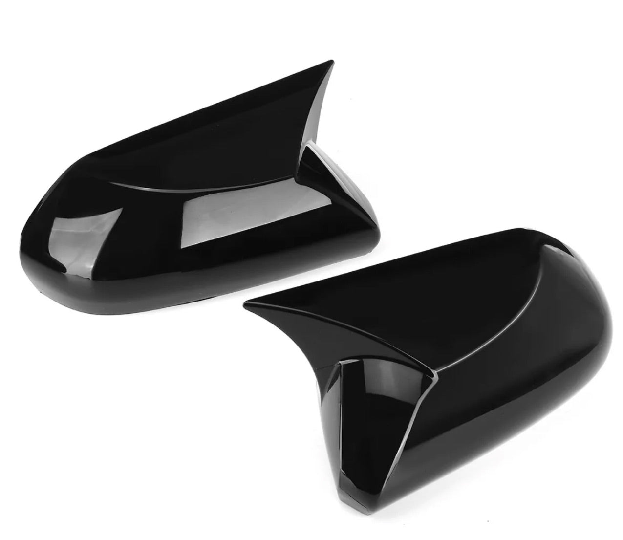 Camry Batman Mirror cover glossy black for 2013-2017 - ONECARWORLD