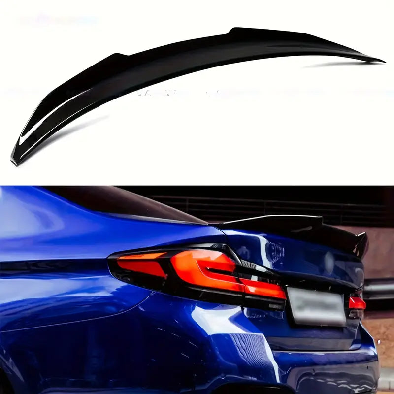 BMW 5 Series F10 2010-2016 PSM Style Rear Trunk Spoiler Glossy Black Onecarworld