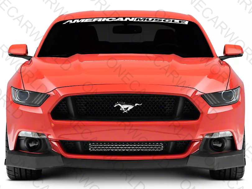 Ford Mustang 2015–2017 RTR Style Front Lip Chin Spoiler – MP Concepts – Gloss Black – Onecarworld