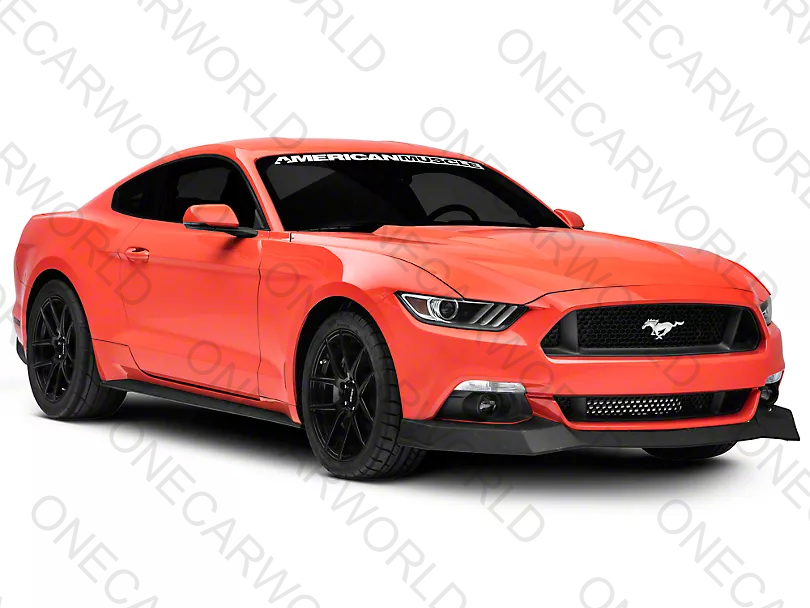 Ford Mustang 2015–2017 RTR Style Front Lip Chin Spoiler – MP Concepts – Gloss Black – Onecarworld