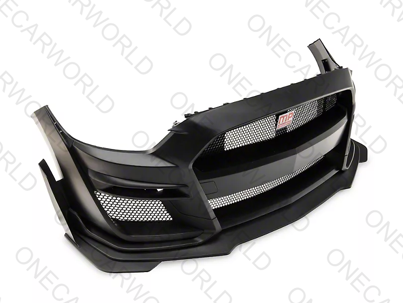 MP Concepts Front Bumper for Ford Mustang GT/EcoBoost/V6 2015–2017 GT500 Style – Unpainted – Onecarworld
