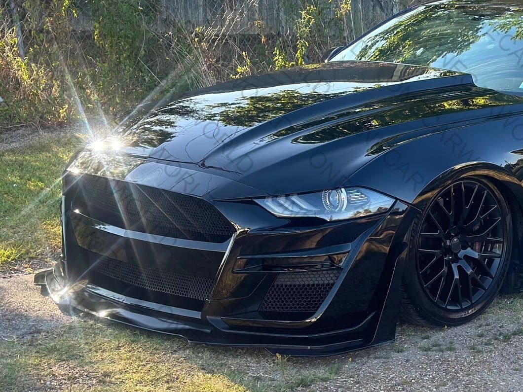 MP Concepts GT500 Style Front Bumper for Mustang GT/EcoBoost 2018–2023 – Unpainted – Onecarworld
