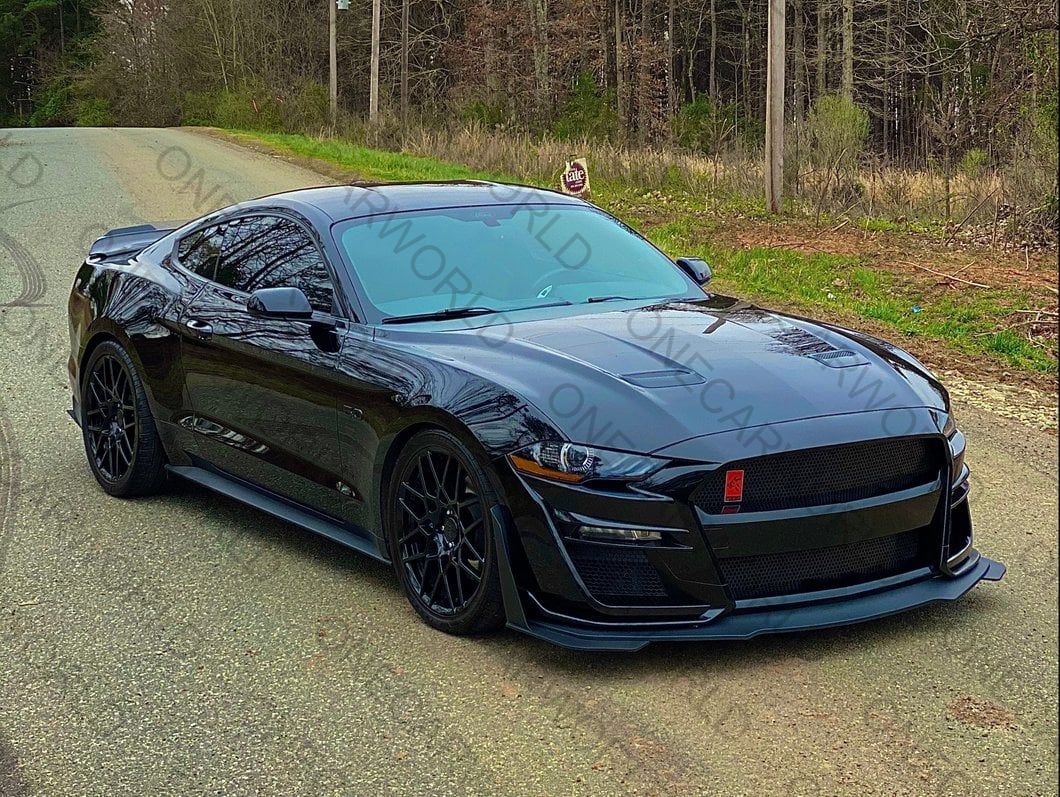 MP Concepts GT500 Style Front Bumper for Mustang GT/EcoBoost 2018–2023 – Unpainted – Onecarworld