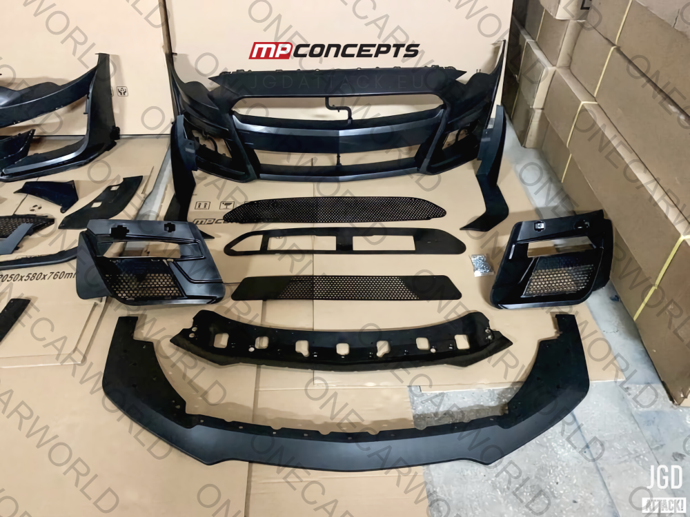 MP Concepts GT500 Style Front Bumper for Mustang GT/EcoBoost 2018–2023 – Unpainted – Onecarworld
