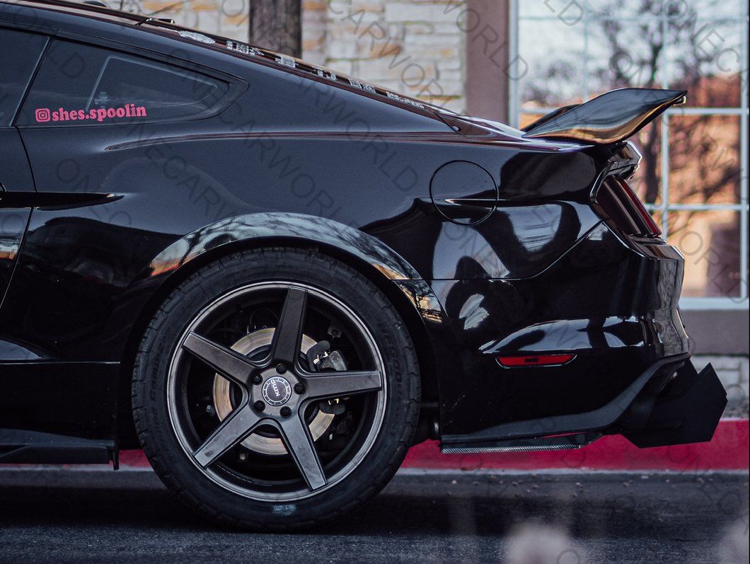 MP Concepts Rear Spoiler for Ford Mustang Fastback 2015–2022 – Track Style – Unpainted – Onecarworld