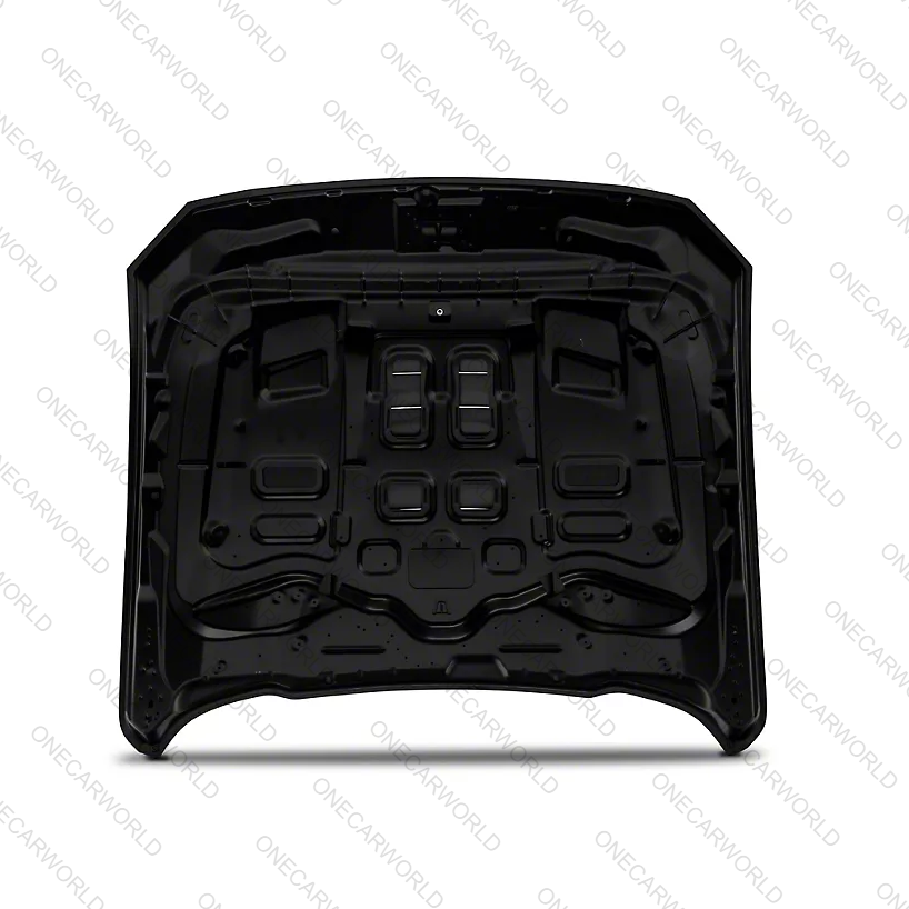 MP Concepts GT500 Style Aluminum Hood – Unpainted | Fits 2018–2023 Mustang GT, EcoBoost, V6 | Heat Extractor | Onecarworld