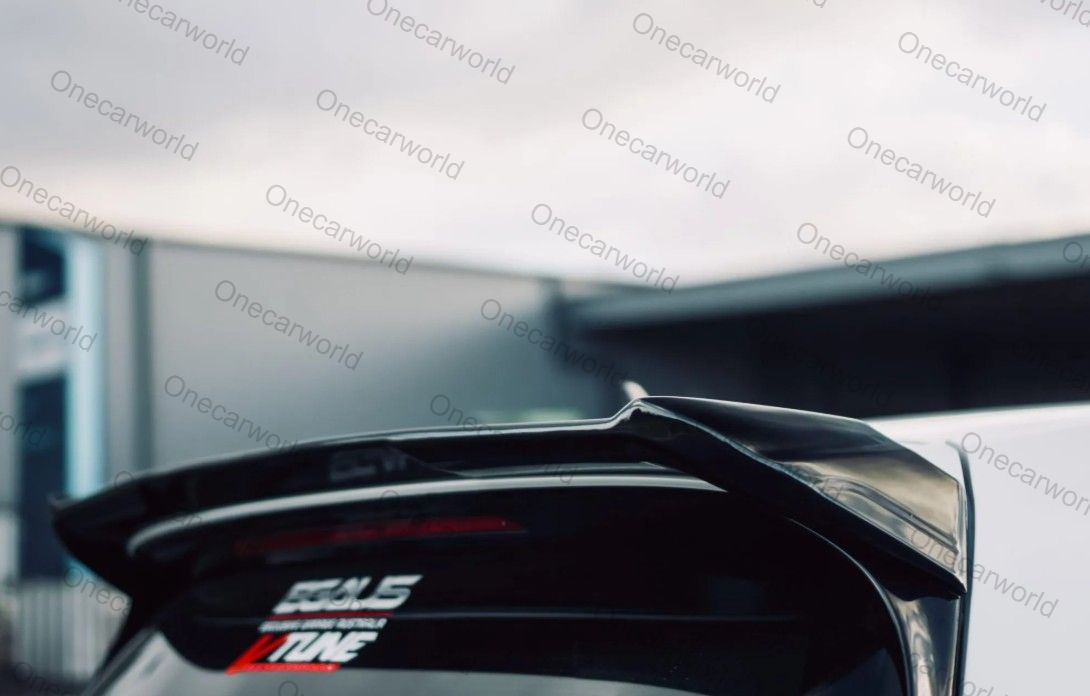 Volkswagen Golf MK7 MK7.5 GTI R 2014–2020 Rear Roof Spoiler OSIR Style Gloss Black – Onecarworld