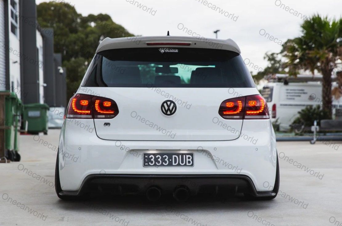 Volkswagen Golf MK6 GTI R 2008–2014 OSIR Style Rear Roof Spoiler Gloss Black – Onecarworld