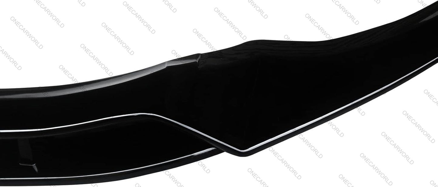 BMW X3 G01 X4 G02 M Sport 2018-2021 One Piece Front Bumper Lip Splitter Gloss Black Onecarworld