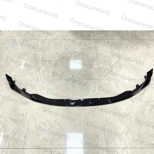 BMW G80/G82/G83 M3/M4 2021+ Sedan/Coupe/Convertible Black Front Bumper Lip Onecarworld