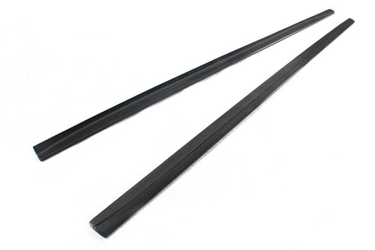 Side Skirts Extensions For BMW F30 F35 M Sport OMS Style 14-2020 Glossy Black - ONECARWORLD