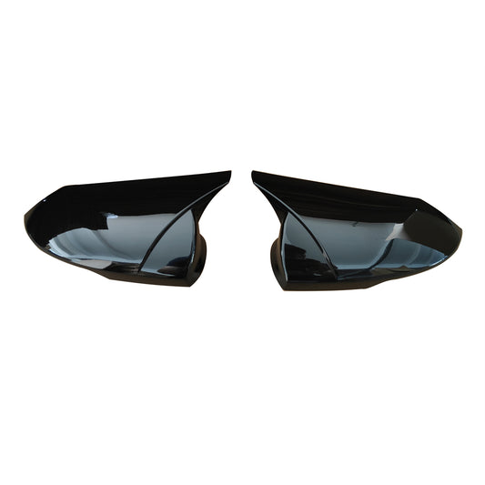 Infinity Q50 Q60 & Q70 Batman Mirror cover glossy black for 2016-2020 - ONECARWORLD