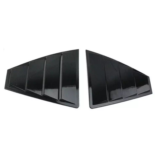 Side Vent Window Scoop Louver Cover Trim for Hyundai Elantra 2016-2020 gloss black - ONECARWORLD