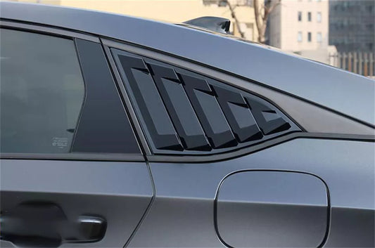 Side Vent Window Scoop Louver Cover Trim For Honda Accord 2018-2022 gloss black - ONECARWORLD