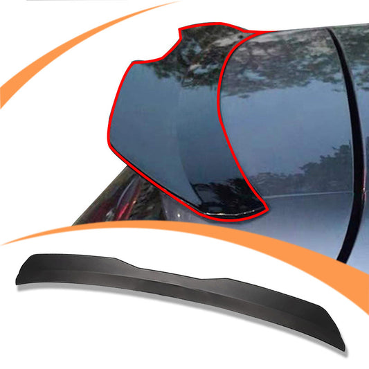 Universal Type H Rear Wing Spoiler for all SUV cars Glossy Black - ONECARWORLD