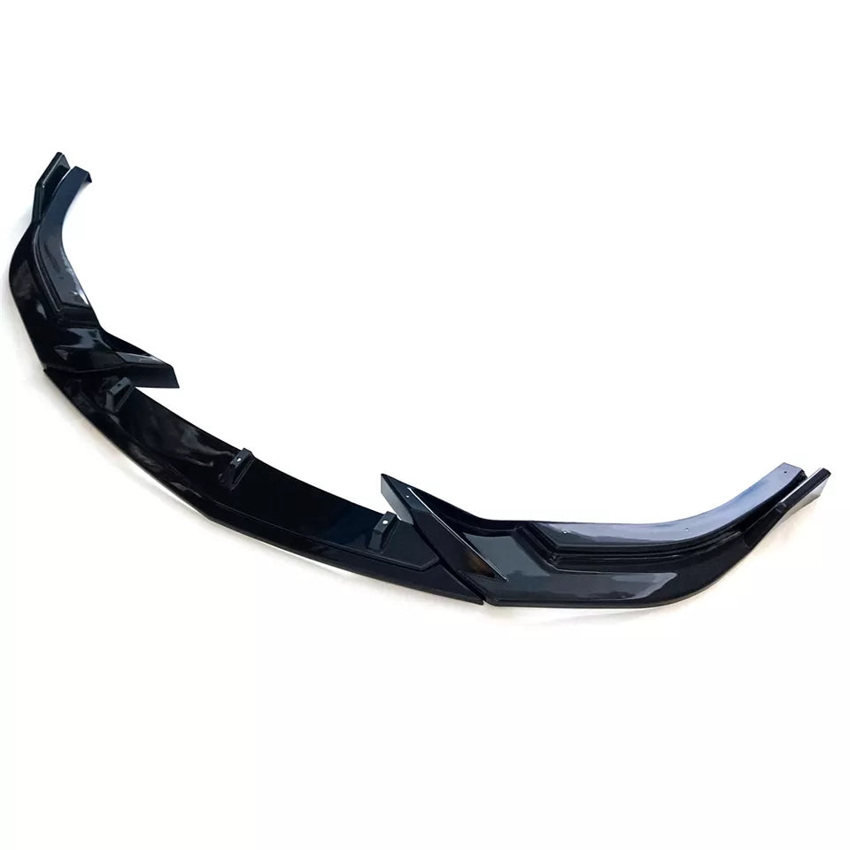 Malibu Chevrolet Car Front Bumper Lip 3 pcs Black Splitter Diffuser Lip Body Kit Spoiler Bumpers 2016-2022 - ONECARWORLD
