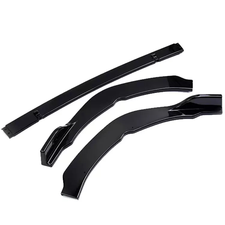 TOYOTA CAMRY SE XSE L LE XLE GLOSS BLACK FRONT BUMPER LIP SPLITTER FOR 18-2022 - ONECARWORLD