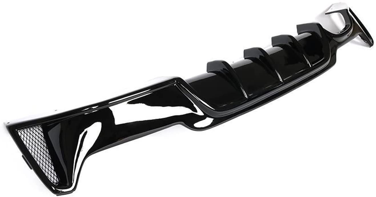 Rear Bumper Diffuser SINGLE OUTLET For BMW 4 Series F32 M Sport 2014 2015 2016 2017 2018 - ONECARWORLD