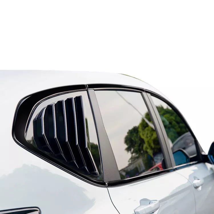Side Vent Window Scoop Louver Cover Trim for HONDA CRV BREEZE 2017-2021 gloss black - ONECARWORLD