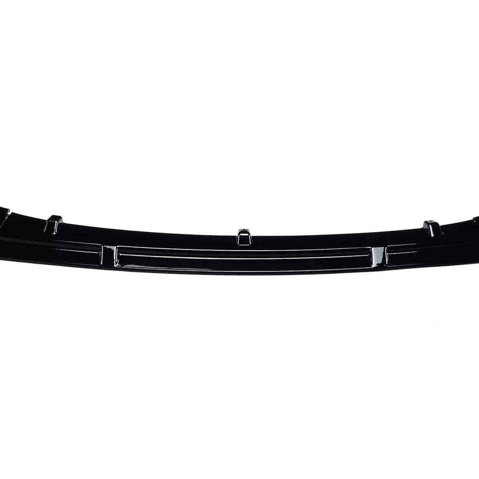 Front Bumper Lip Spoiler Gloss Black for Hyundai Sonata 2018 2019 2020 - ONECARWORLD