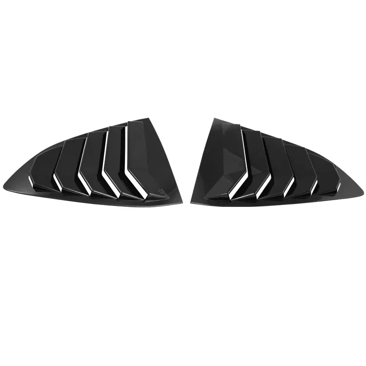 Side Vent Window Scoop Louver Cover Trim for HONDA CRV BREEZE 2017-2021 gloss black - ONECARWORLD