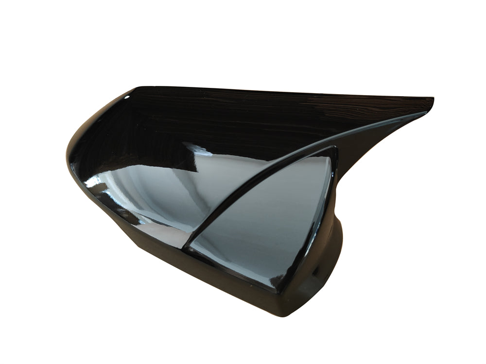 Infinity Q50 Q60 & Q70 Batman Mirror cover glossy black for 2016-2020 - ONECARWORLD