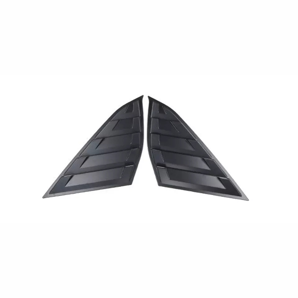Side Vent Window Scoop Louver Cover Trim For Honda Accord 2018-2022 gloss black - ONECARWORLD